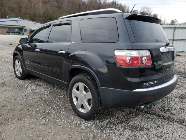 1GKER33788J263126 - 2008 GMC ACADIA SLT-2 BLACK photo 2