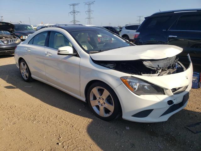 WDDSJ4GB5FN215332 - 2015 MERCEDES-BENZ CLA 250 4MATIC WHITE photo 4
