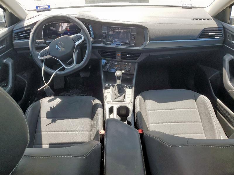 3VW7M7BU9PM021087 - 2023 VOLKSWAGEN JETTA SE SILVER photo 8