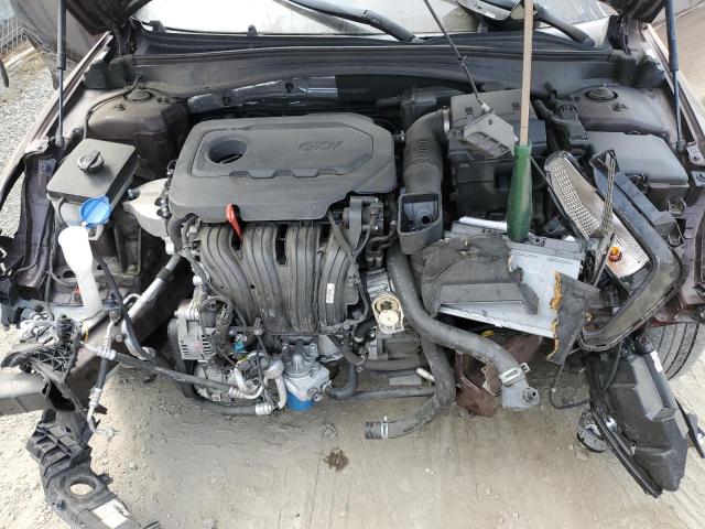 5XXGT4L35KG321360 - 2019 KIA OPTIMA LX 勃艮第红 照片 11