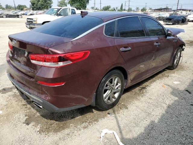 5XXGT4L35KG321360 - 2019 KIA OPTIMA LX 勃艮第红 照片 3