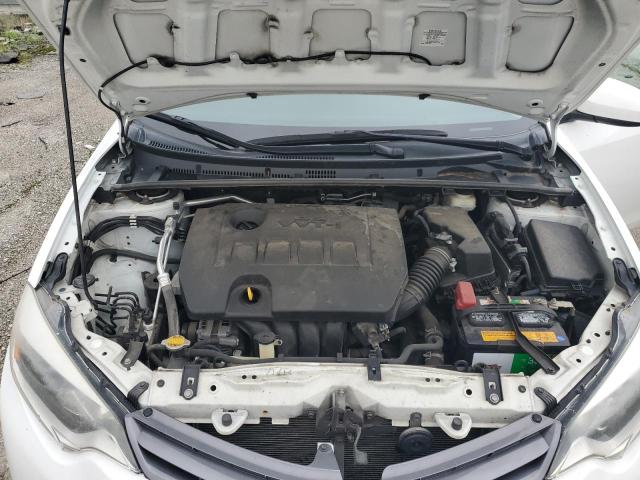 2T1BURHEXFC390766 - 2015 TOYOTA COROLLA L WHITE photo 11
