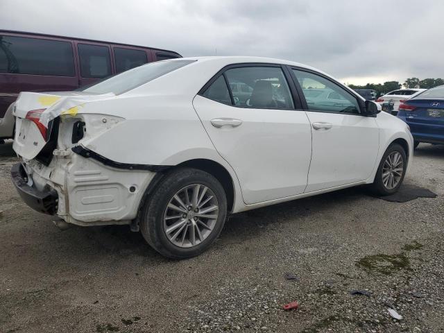 2T1BURHEXFC390766 - 2015 TOYOTA COROLLA L WHITE photo 3