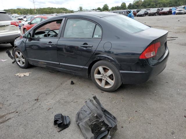 1HGFA16807L003906 - 2007 HONDA CIVIC EX BLACK photo 2