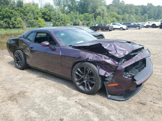 2C3CDZFJ3MH635001 - 2021 DODGE CHALLENGER R/T SCAT PACK PURPLE photo 4