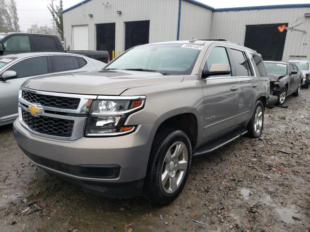 1GNSCAEC5KR100819 - 2019 CHEVROLET TAHOE C1500  LS GRAY photo 1