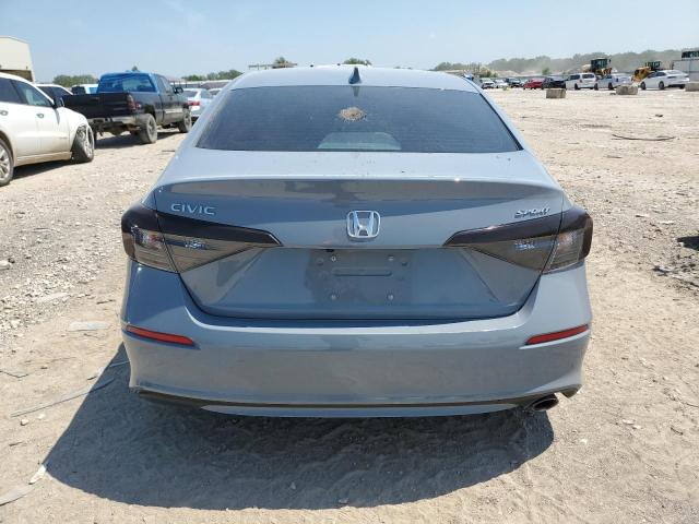 2HGFE2F56RH549996 - 2024 HONDA CIVIC SPORT رمادي صورة 6