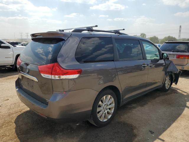 5TDDK3DC1CS040350 - 2012 TOYOTA SIENNA XLE გრაფიტი ფოტო 3