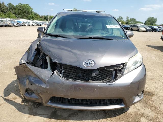 5TDDK3DC1CS040350 - 2012 TOYOTA SIENNA XLE გრაფიტი ფოტო 5