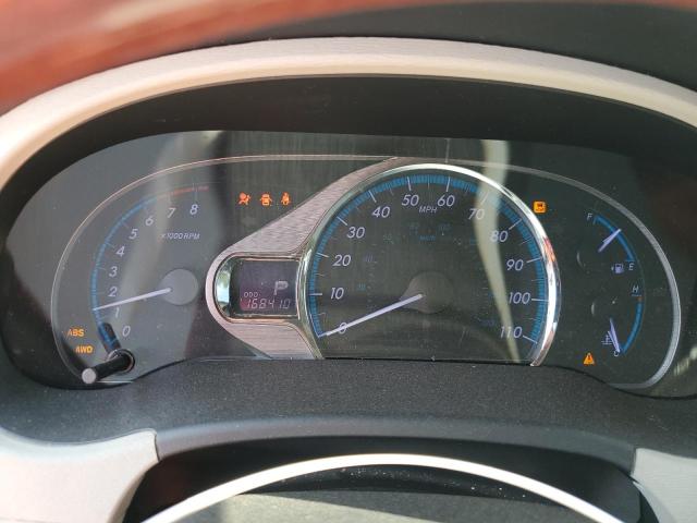 5TDDK3DC1CS040350 - 2012 TOYOTA SIENNA XLE გრაფიტი ფოტო 9