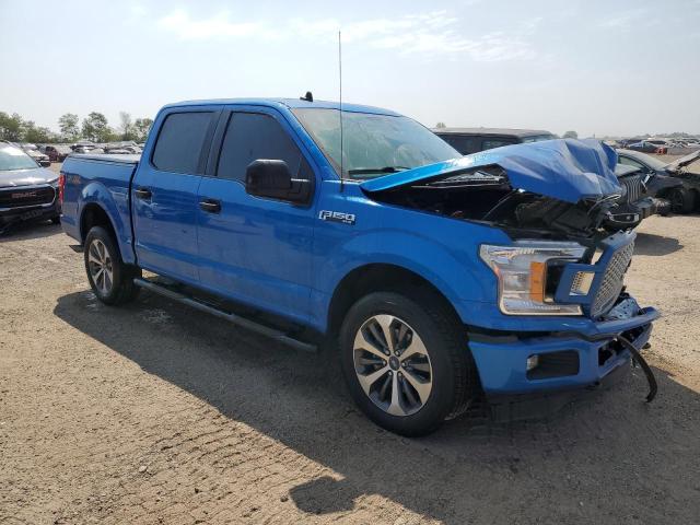 1FTEW1EP3LKD07218 - 2020 FORD F150 SUPERCREW BLUE photo 4