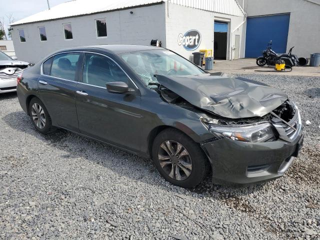1HGCR2F33DA234828 - 2013 HONDA ACCORD LX GRAY photo 4