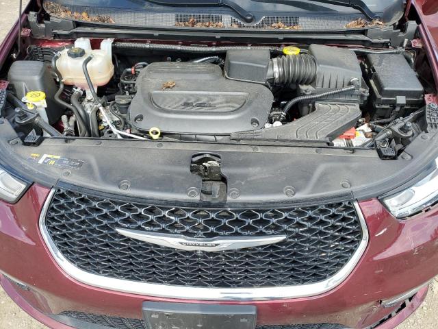 2C4RC1BG4NR107340 - 2022 CHRYSLER PACIFICA TOURING L BURGUNDY photo 12