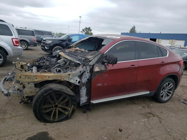 5UXFG8C59DL592304 - 2013 BMW X6 XDRIVE50I BURGUNDY photo 1