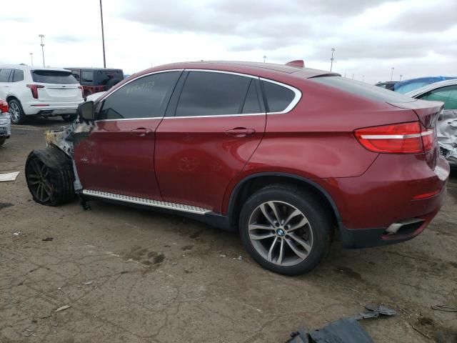 5UXFG8C59DL592304 - 2013 BMW X6 XDRIVE50I BURGUNDY photo 2