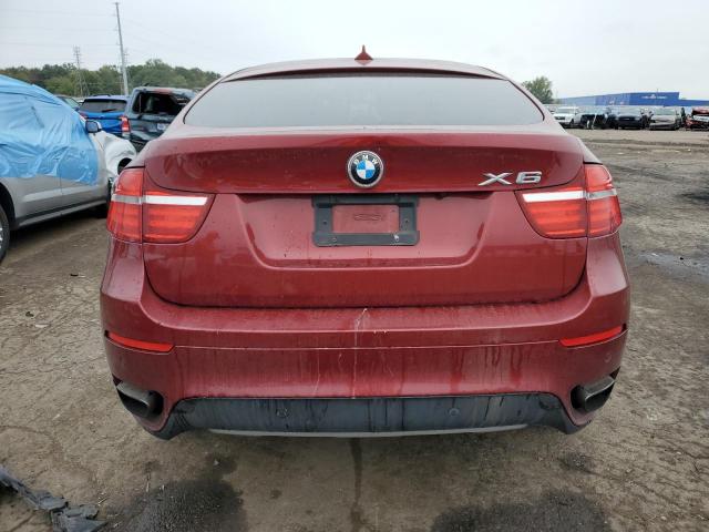 5UXFG8C59DL592304 - 2013 BMW X6 XDRIVE50I BURGUNDY photo 6