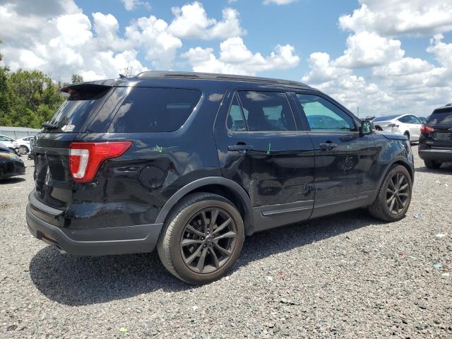1FM5K7D89JGA40154 - 2018 FORD EXPLORER XLT Чорний фото 3