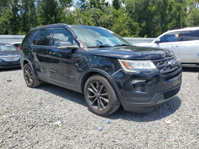 1FM5K7D89JGA40154 - 2018 FORD EXPLORER XLT Чорний фото 4