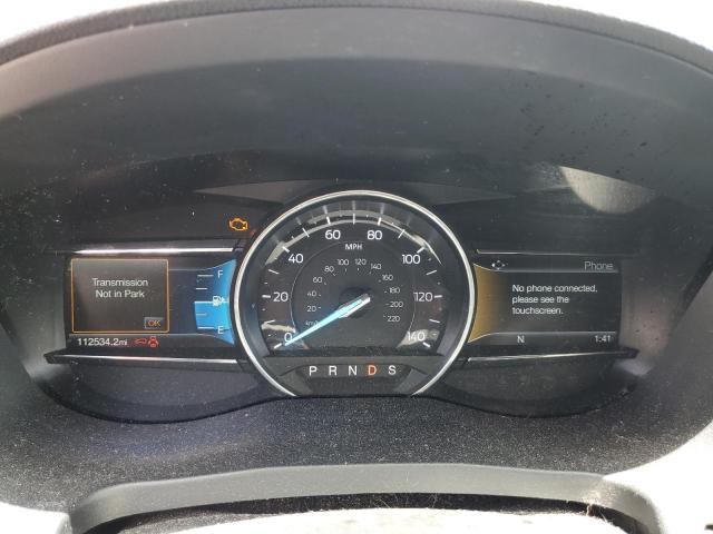 1FM5K7D89JGA40154 - 2018 FORD EXPLORER XLT Чорний фото 9