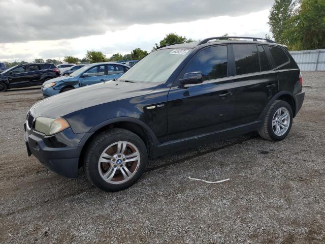 WBXPA73415WC46035 - 2005 BMW X3 2.5I BLACK photo 1