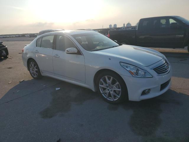 JN1CV6AP4BM500495 - 2011 INFINITI G37 BASE WHITE photo 4