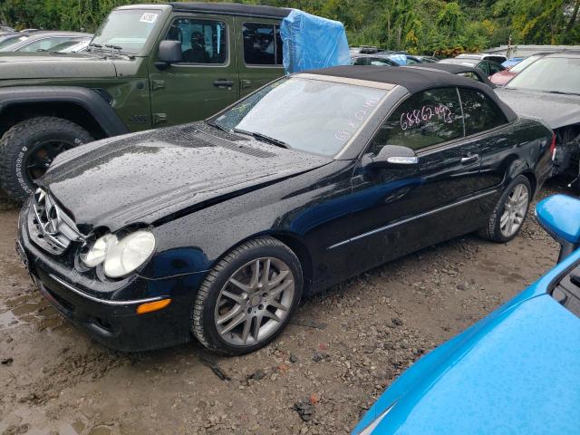 WDBTK56F29T104872 - 2009 MERCEDES-BENZ CLK 350 BLACK photo 1