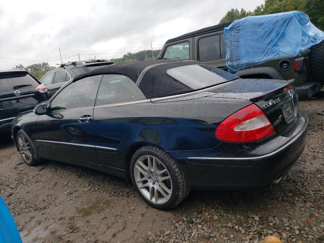 WDBTK56F29T104872 - 2009 MERCEDES-BENZ CLK 350 BLACK photo 2