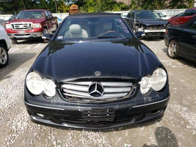 WDBTK56F29T104872 - 2009 MERCEDES-BENZ CLK 350 BLACK photo 5