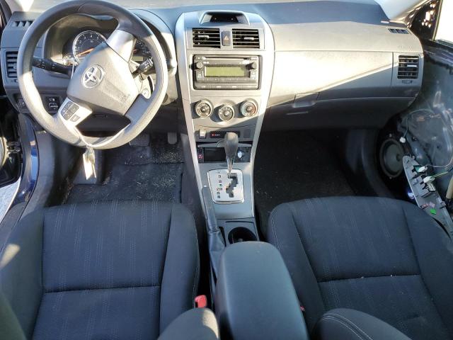 5YFBU4EE2CP070411 - 2012 TOYOTA COROLLA BASE BLUE photo 8