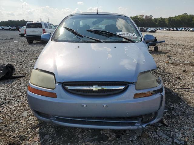 KL1TD52645B406642 - 2005 CHEVROLET AVEO BASE Mavi foto 5
