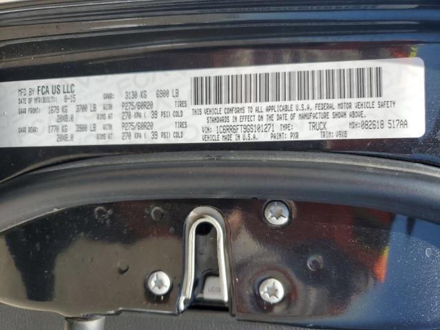 1C6RR6FT9GS101271 - 2016 RAM 1500 ST BLACK photo 12