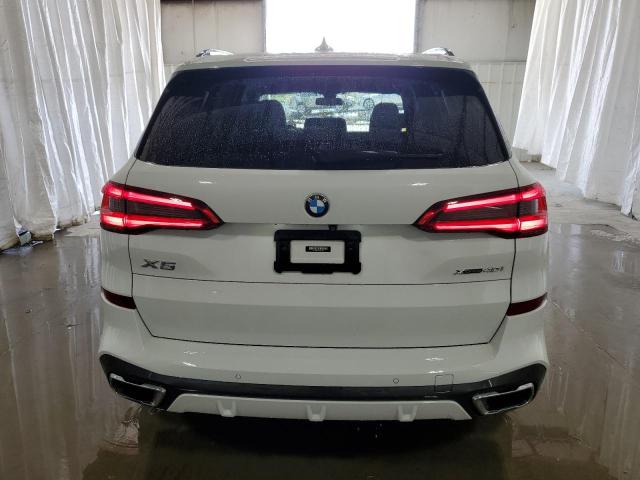 5UXCR6C58KLL51736 - 2019 BMW X5 XDRIVE40I WHITE photo 6