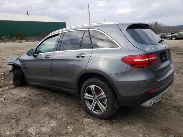 WDC0G5EB1KF496021 - 2019 MERCEDES-BENZ GLC 350E GRAY photo 2