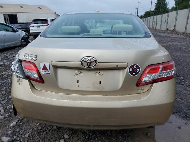 4T4BF3EK7AR050540 - 2010 TOYOTA CAMRY BASE GOLD photo 6