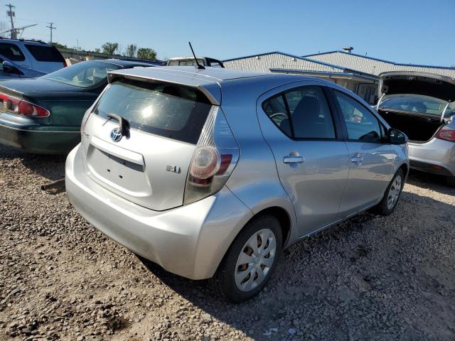 JTDKDTB36C1019964 - 2012 TOYOTA PRIUS C SILVER photo 3