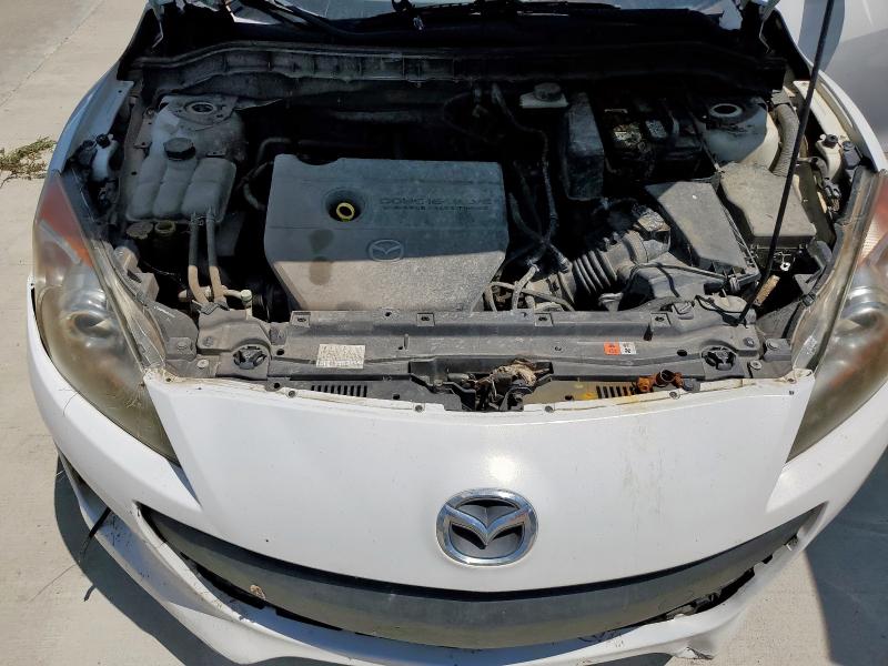 JM1BL1UG5C1510517 - 2012 MAZDA 3 I WHITE photo 11