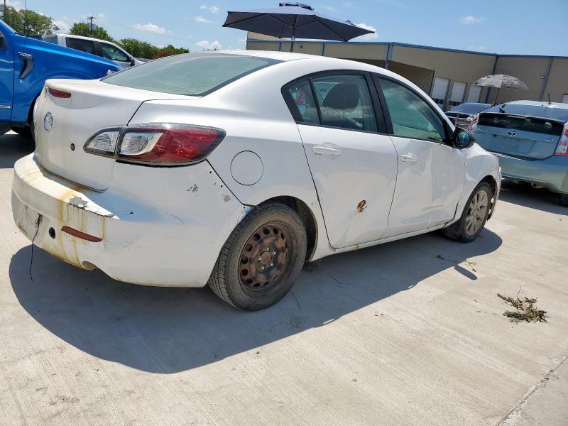 JM1BL1UG5C1510517 - 2012 MAZDA 3 I WHITE photo 3
