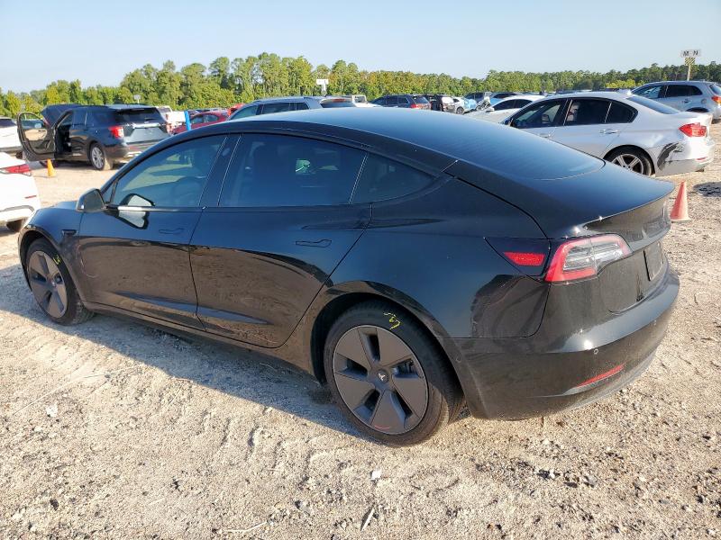5YJ3E1EA4MF991118 - 2021 TESLA MODEL 3 Schwarz Foto 2