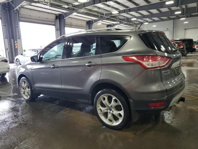 1FMCU9J93EUA74835 - 2014 FORD ESCAPE TITANIUM GRAY photo 2