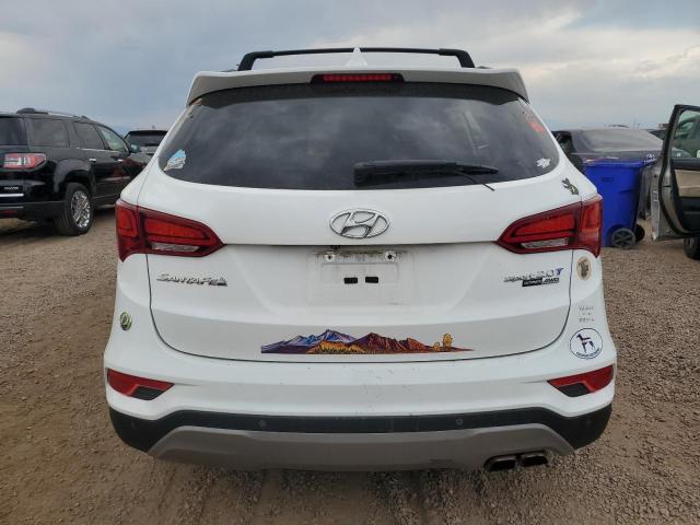 5XYZWDLA6JG520457 - 2018 HYUNDAI SANTA FE S თეთრი ფოტო 6