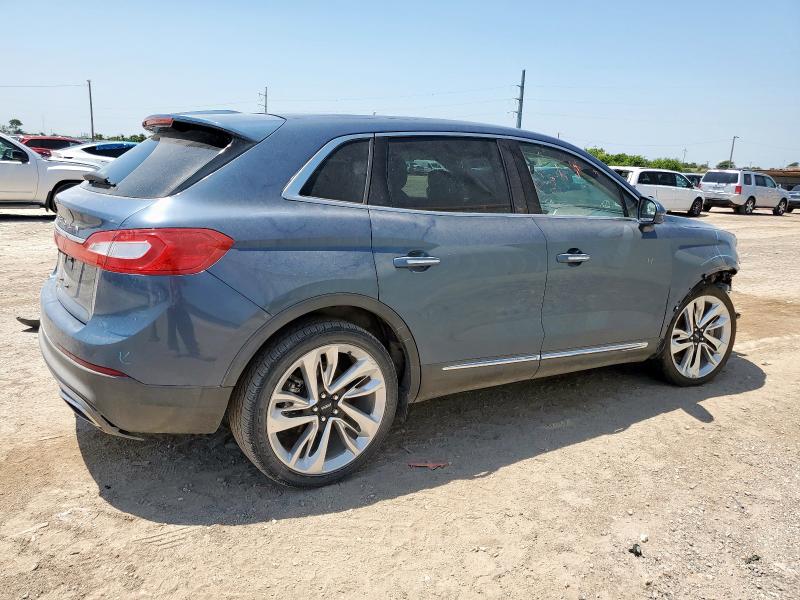 2LMPJ6LR9JBL21852 - 2018 LINCOLN MKX RESERVE Көк фото 3
