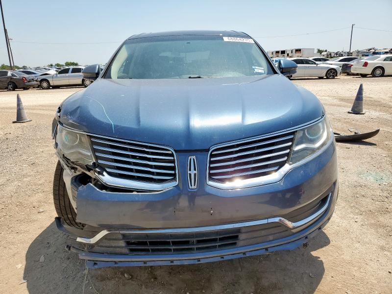 2LMPJ6LR9JBL21852 - 2018 LINCOLN MKX RESERVE Көк фото 5