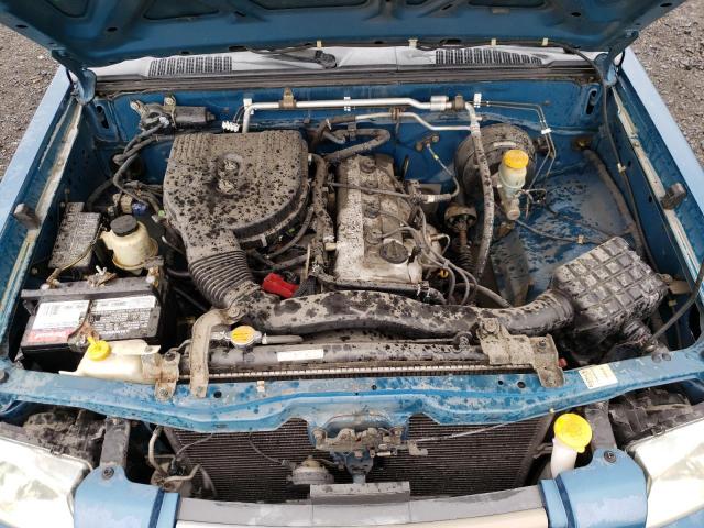 1N6DD26S42C344665 - 2002 NISSAN FRONTIER KING CAB XE BLUE photo 11