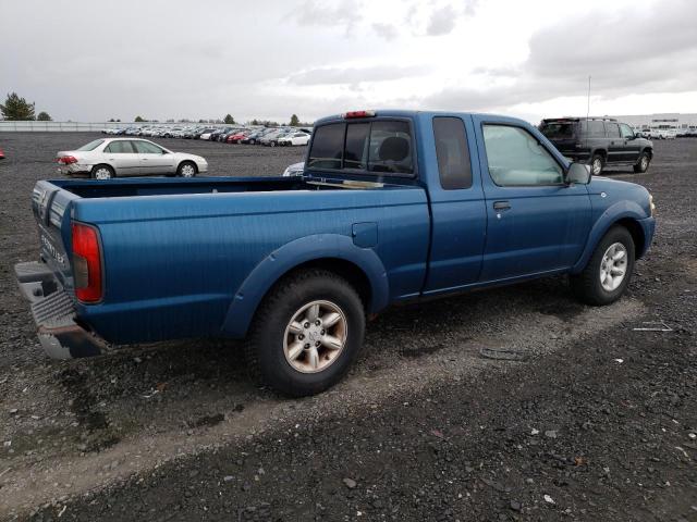 1N6DD26S42C344665 - 2002 NISSAN FRONTIER KING CAB XE BLUE photo 3