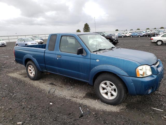 1N6DD26S42C344665 - 2002 NISSAN FRONTIER KING CAB XE BLUE photo 4
