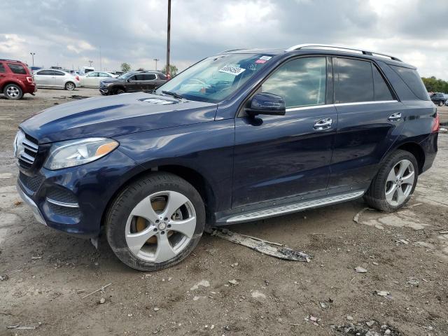 4JGDA5HB2GA659182 - 2016 MERCEDES-BENZ GLE 350 4MATIC BLUE photo 1