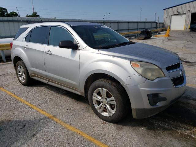 2GNALBEK1C6175328 - 2012 CHEVROLET EQUINOX LS SILVER photo 4