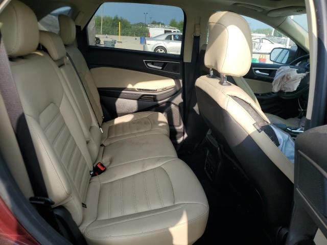 2FMPK3J97LBB04927 - 2020 FORD EDGE SEL BURGUNDY photo 10