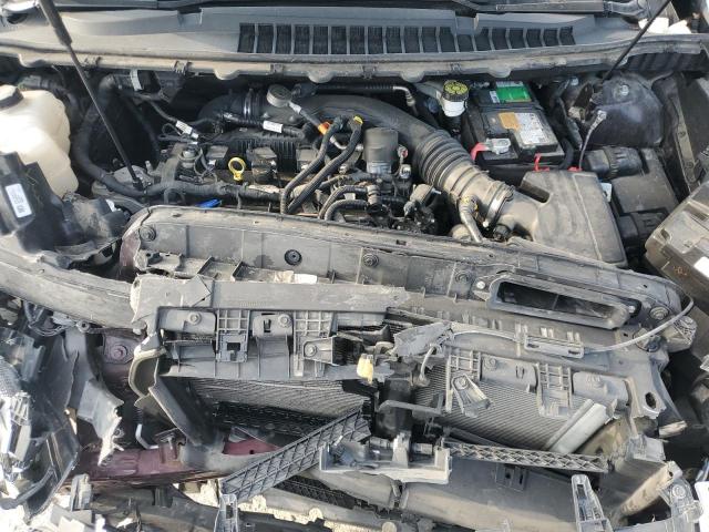 2FMPK3J97LBB04927 - 2020 FORD EDGE SEL BURGUNDY photo 11