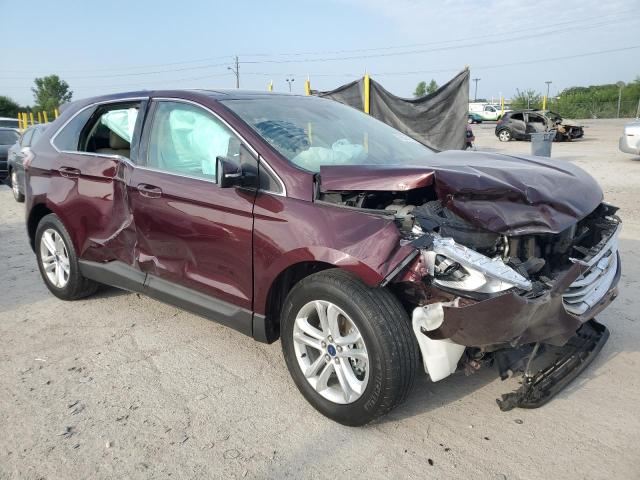 2FMPK3J97LBB04927 - 2020 FORD EDGE SEL BURGUNDY photo 4
